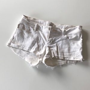 White Hollister Booty Short